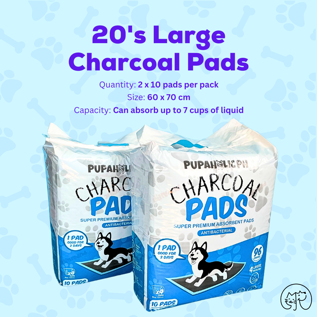 Charcoal pads outlet for dogs