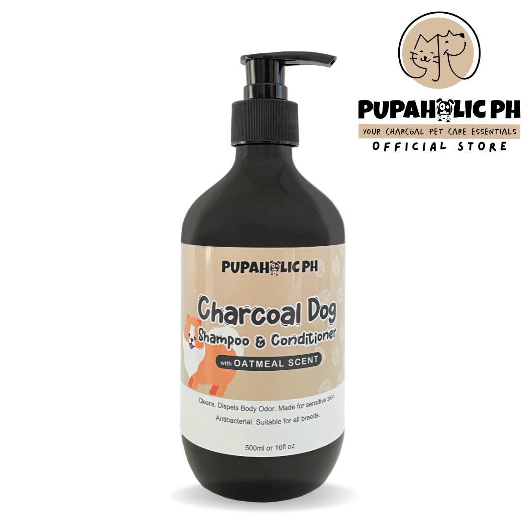 Charcoal Dog Shampoo & Conditioner with Oatmeal Scent