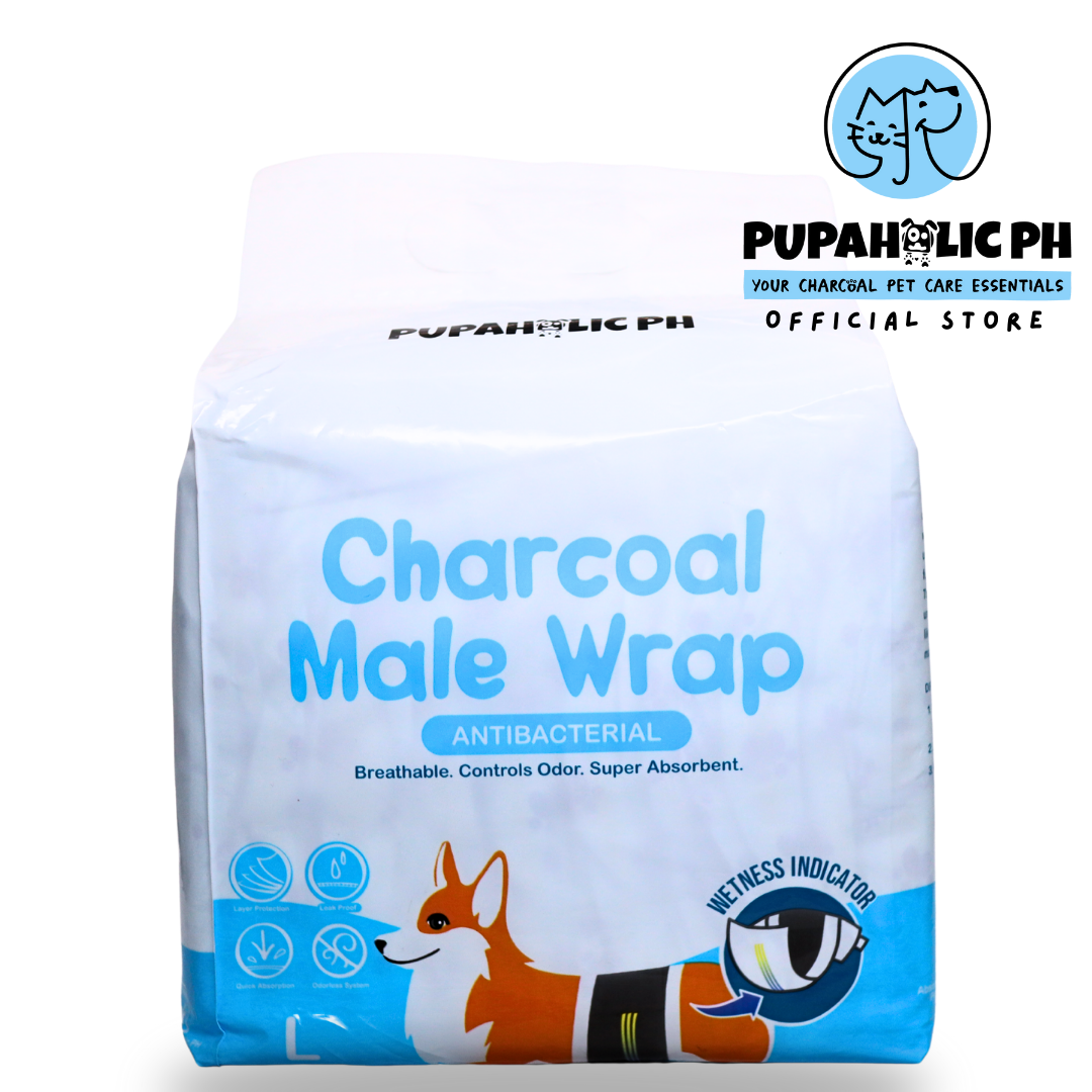 Charcoal Male Wraps 10pcs/box