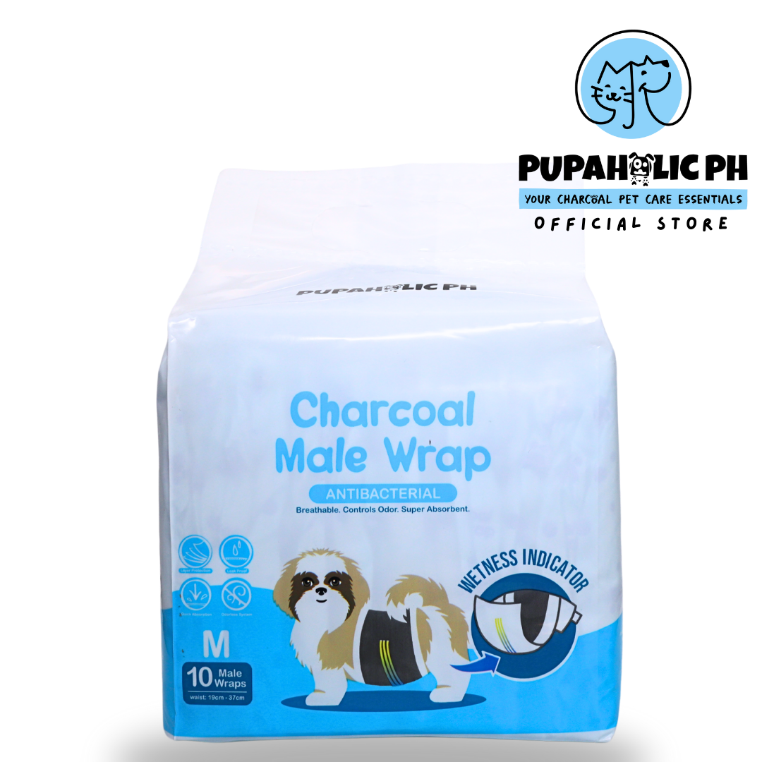 Charcoal Male Wraps 10pcs/box
