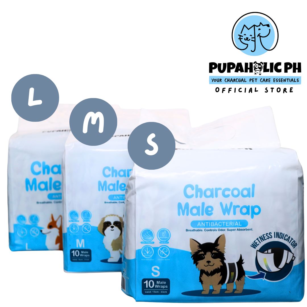 Charcoal Male Wraps 10pcs/box