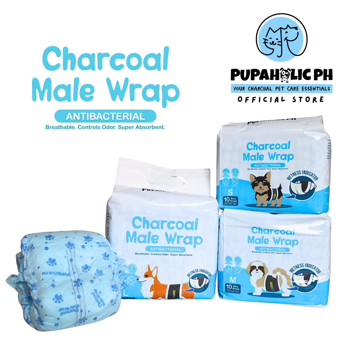 Charcoal Male Wraps 10pcs/box