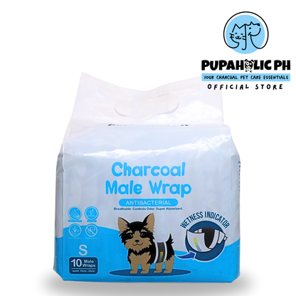 Charcoal Male Wraps 10pcs/box