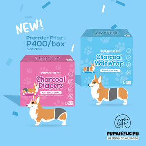 1 Box of PUPAHOLIC PH CHARCOAL DIAPER 10pcs/box